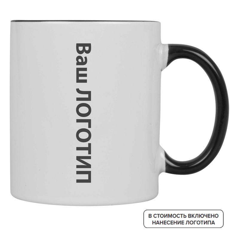 Изображение товара Кружка Sublime Color керамическая 320 мл с индивидуальной цветной печатью (108 штук в упаковке)