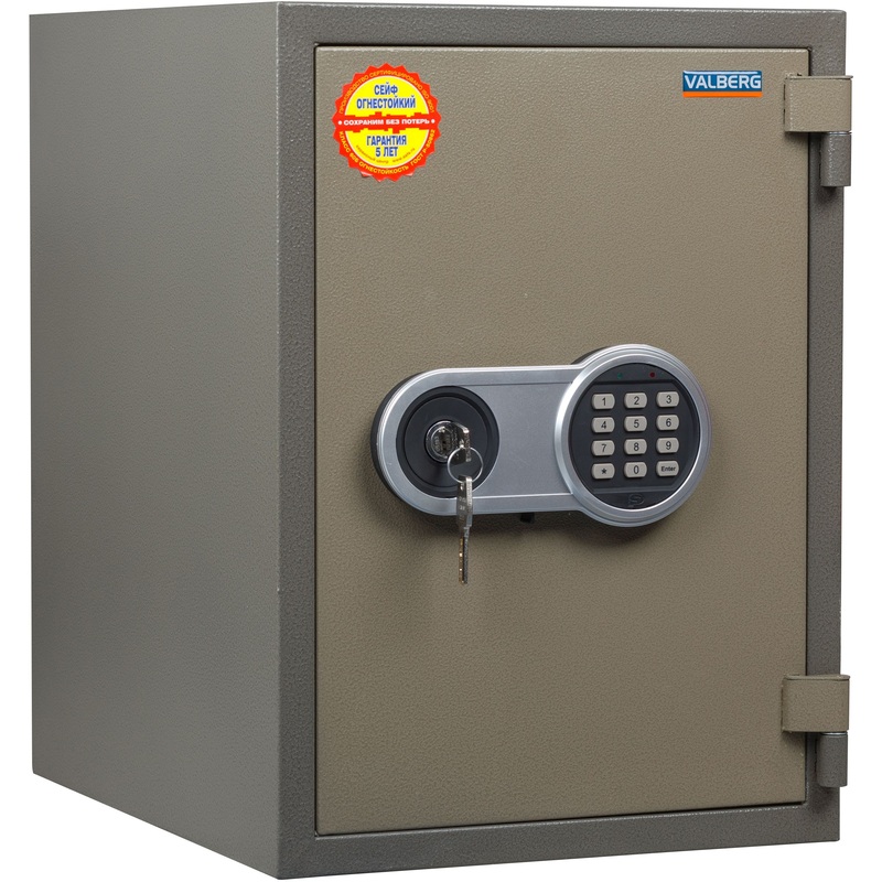 Изображение товара Огнестойкий сейф Valberg FRS-49 EL с электронным и ключевым замком