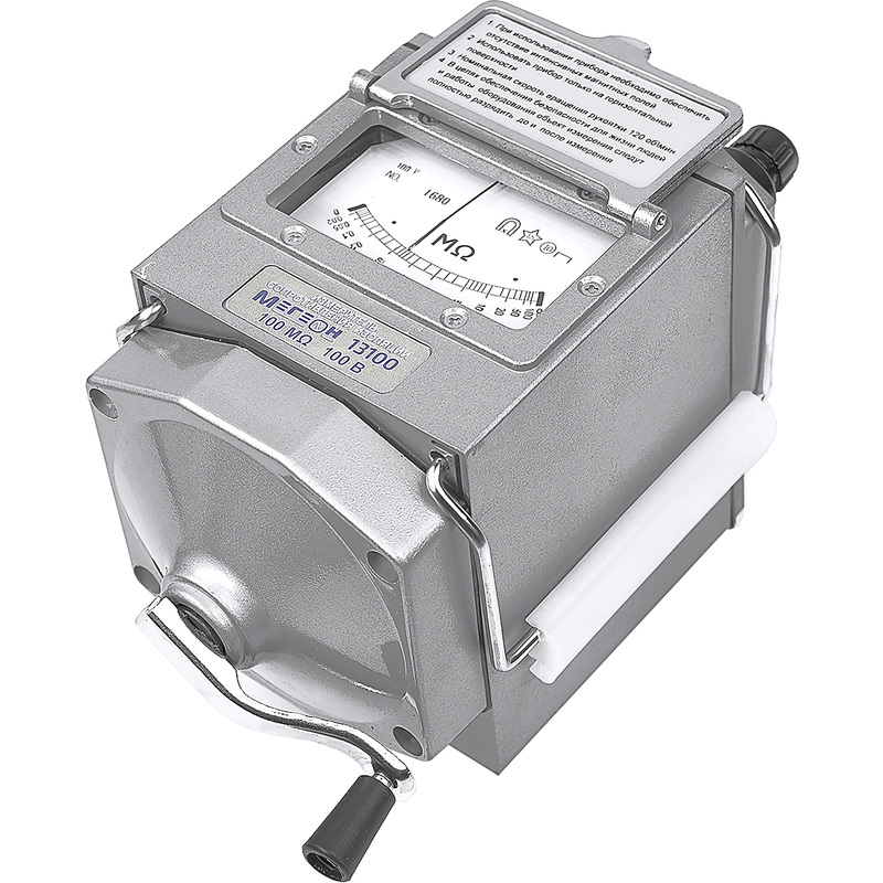 Изображение товара Мегаомметр Мегеон 13100 для измерения сопротивления изоляции