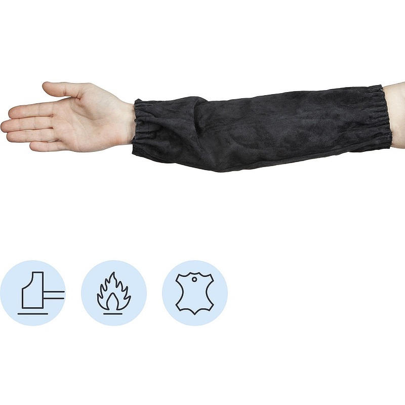 Изображение товара Нарукавники для сварщика спилковые длина 44 см (2 штуки/1 пара в упаковке)