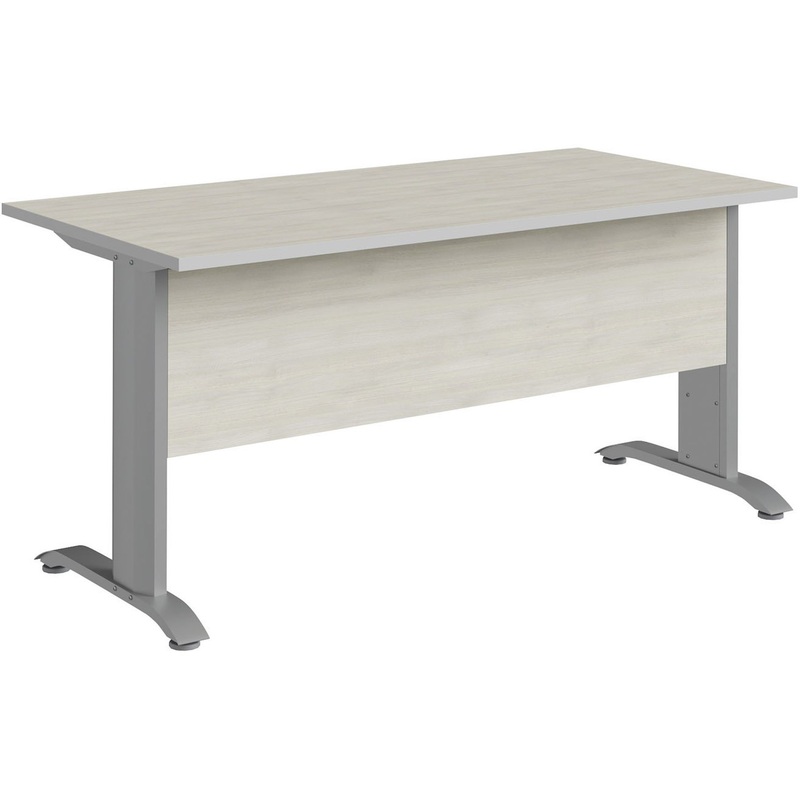Изображение товара Стол прямой Swift дуб шамони светлый/серый 1600х800х750 мм