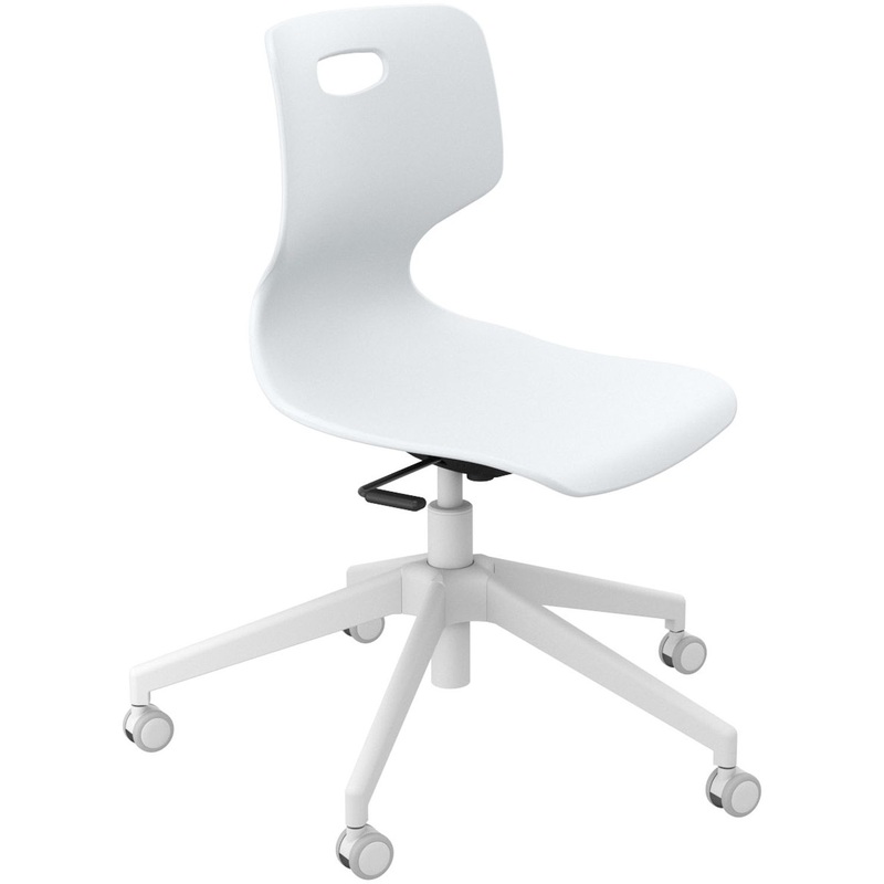 Изображение товара Стул Sheffilton SHT-ST58/5-7/S154 серый/белый регулируемый рост 4-6