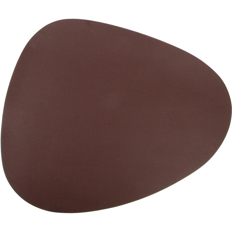 Изображение товара Салфетка сервировочная (плейсмат) Nouvelle Home Экокожа 37x45 см коричневая (4 штуки в упаковке)