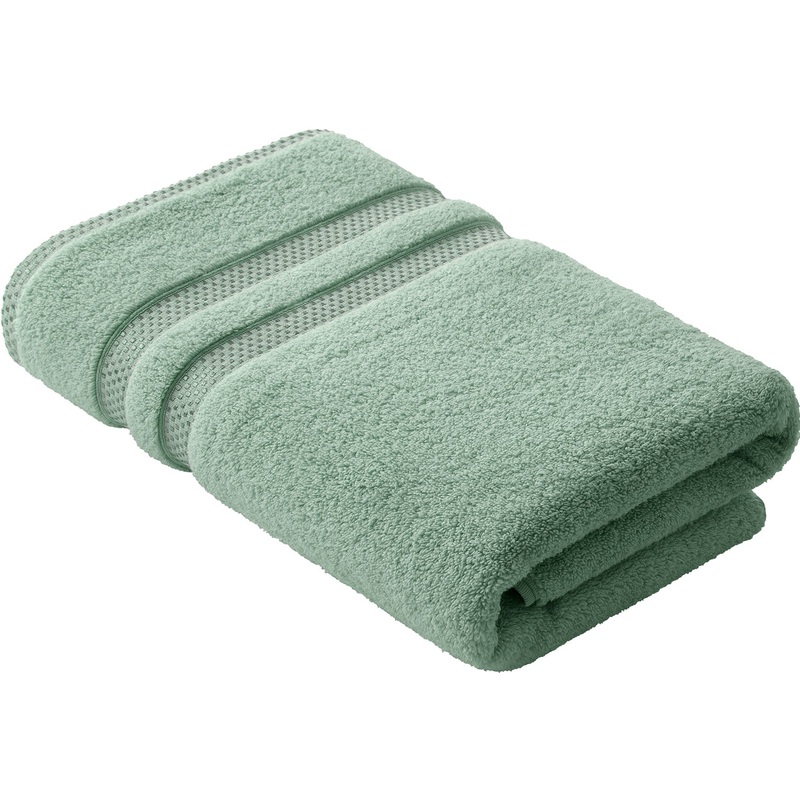 Изображение товара Махровое банное полотенце Charmе 70x140 см 460 г/кв.м зеленое качество РФ