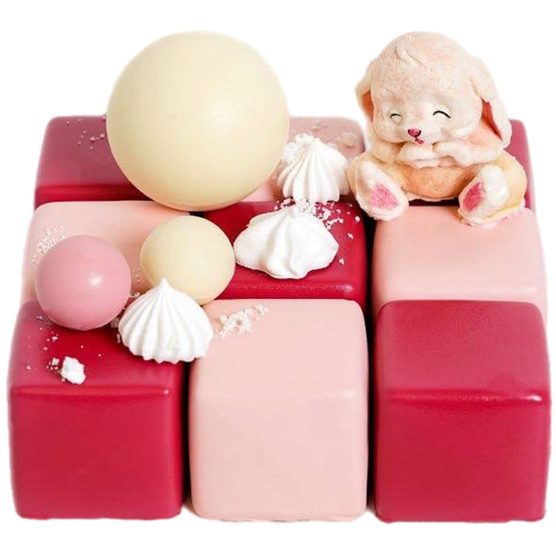 Изображение товара Торт Зайка начинка молочный ломтик 1 кг