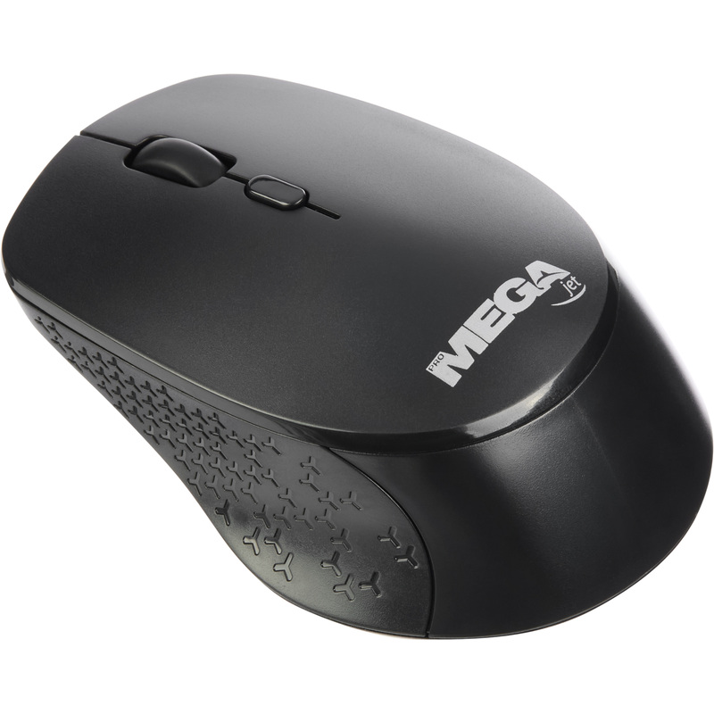 Изображение товара Беспроводная мышь ProMega jet WM010 черная оптическая с 1600 dpi