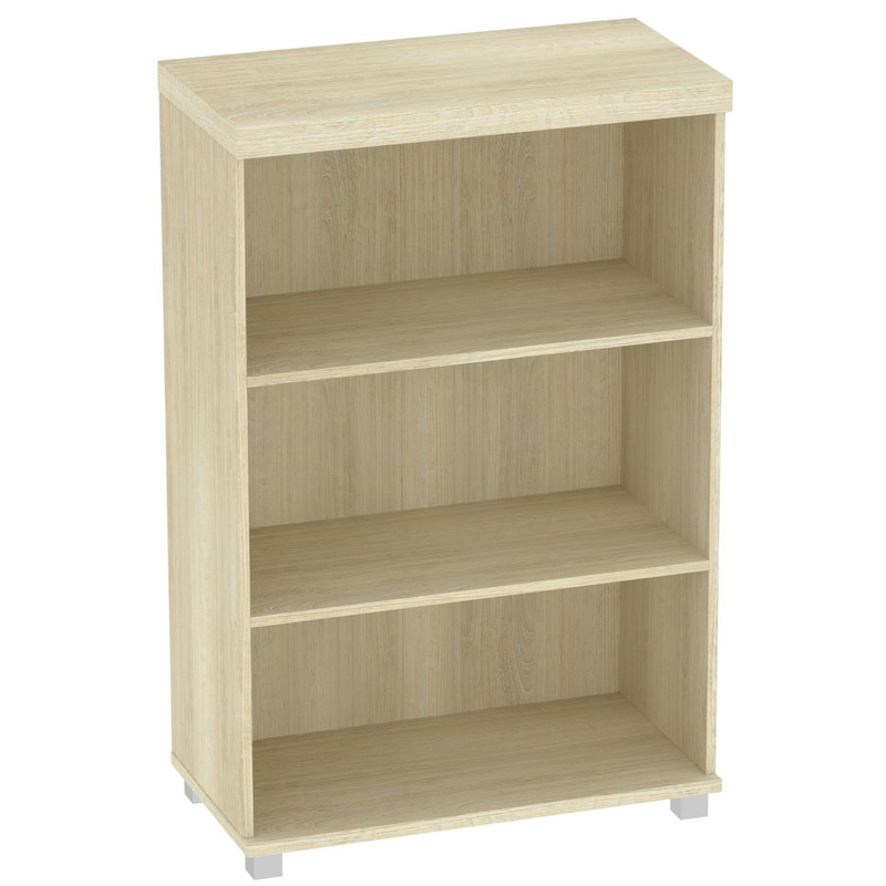 Изображение товара Стеллаж для документов Комус Мебель Easy Director дуб шамони светлый 854х445х1311 мм