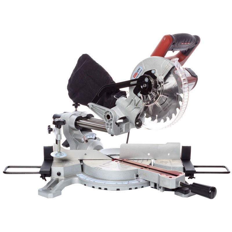 Изображение товара Пила торцовочная Redverg RD-MS190-1250S мощностью 1500 Вт с гибкими настройками