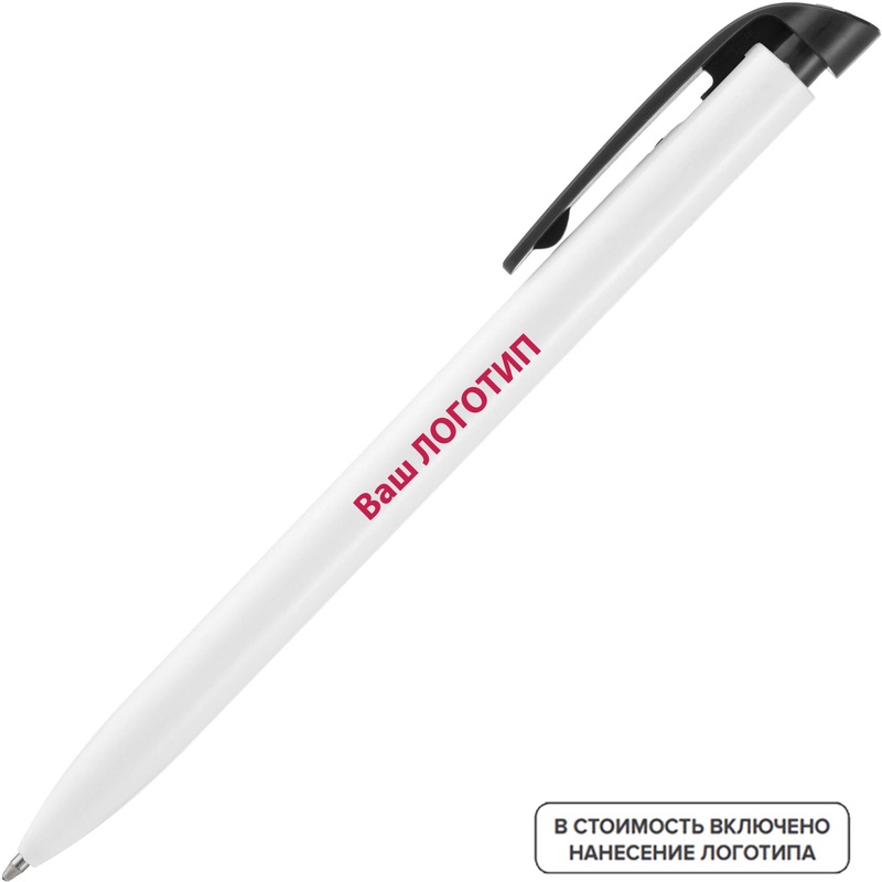 Изображение товара Ручка шариковая автоматическая Favorite синяя с логотипом 200 штук