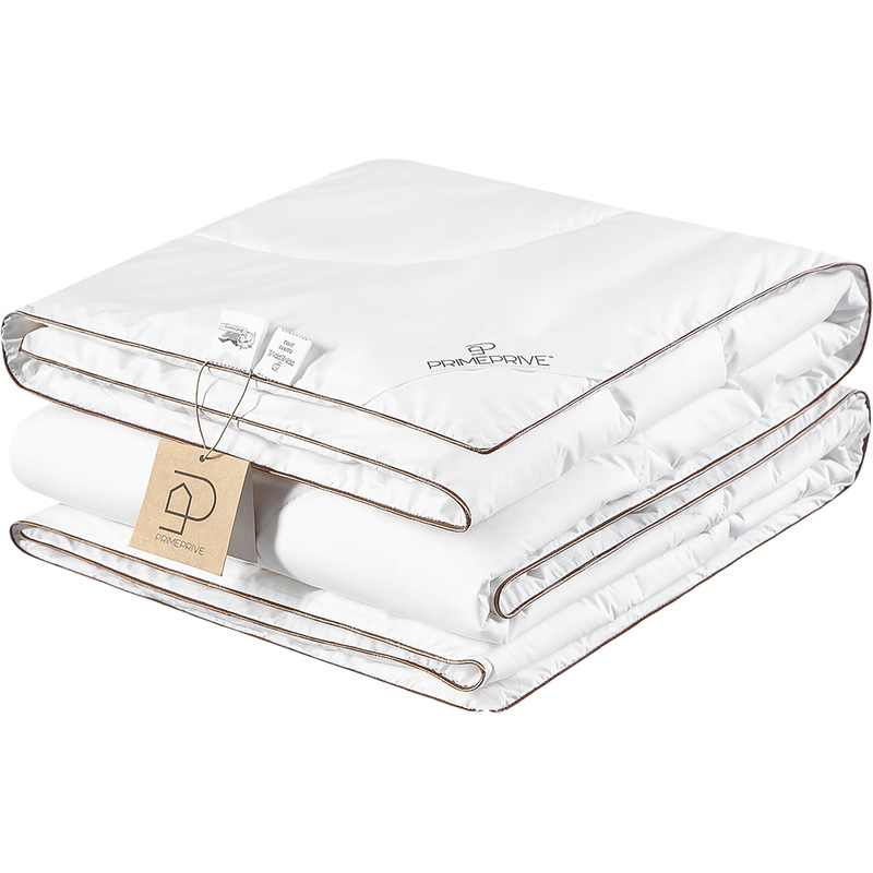 Изображение товара Одеяло евро Prime Prive Дувед 200x220 см стёганое с кантом белое