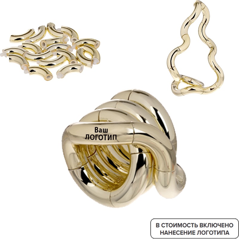 Изображение товара Игрушка-антистресс Tangle с возможностью индивидуальной печати 18 секций