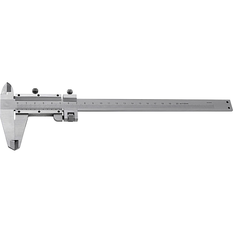 Изображение товара Штангенциркуль Matrix 200 мм шаг 0.02 мм с глубиномером