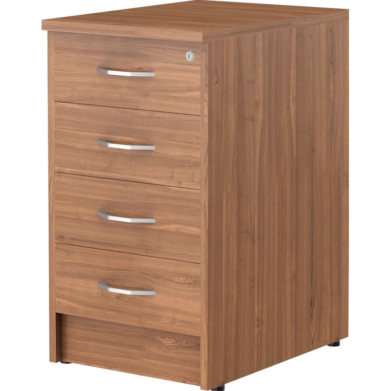 Изображение товара Тумба приставная Imago Т-4 ТП-4А с замком в цвете орех французский