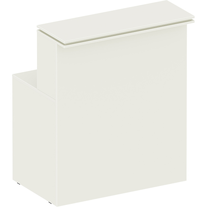 Изображение товара Прилавок ресепшн ВАЙТ СТАЙЛ №1 для небольших помещений