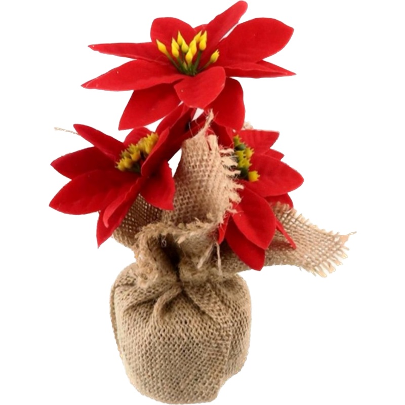 Изображение товара Украшение для дома Цветок из ПВХ, пенопласта и полиэстера, праздничное