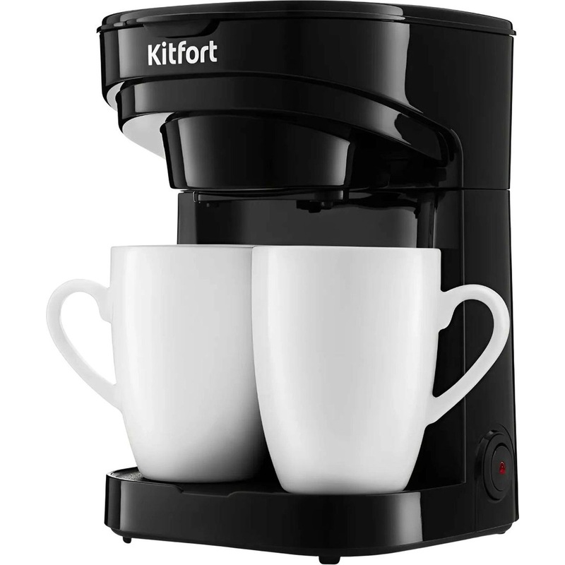 Изображение товара Кофеварка капельная Kitfort КТ-764 с кружками