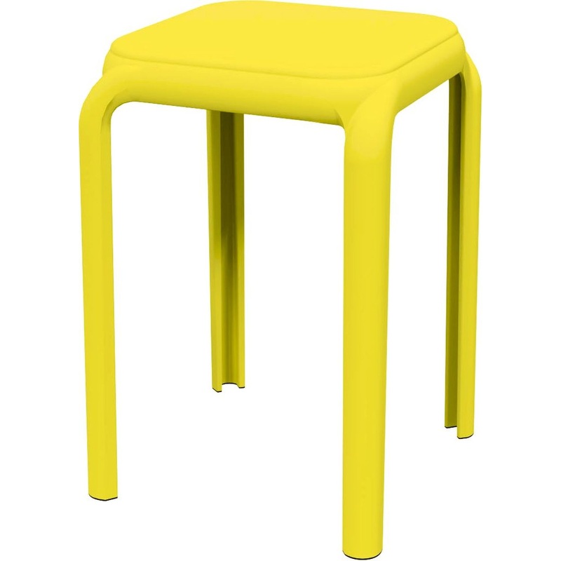 Изображение товара Табурет жёлтый (полипропилен)