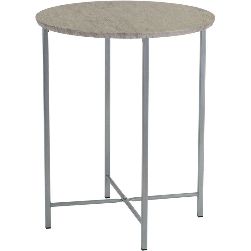 Изображение товара Стол журнальный BeautyStyle 16 (серый шпат/металлик, 500х500х610 мм)