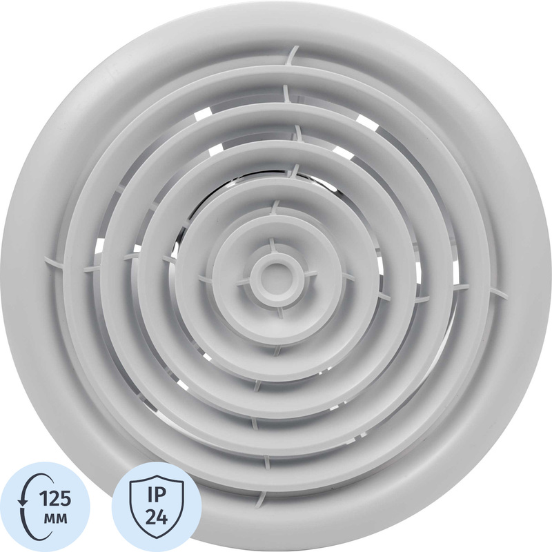 Изображение товара Вентилятор вытяжной осевой ESQ Fly R 125 для качественной вентиляции