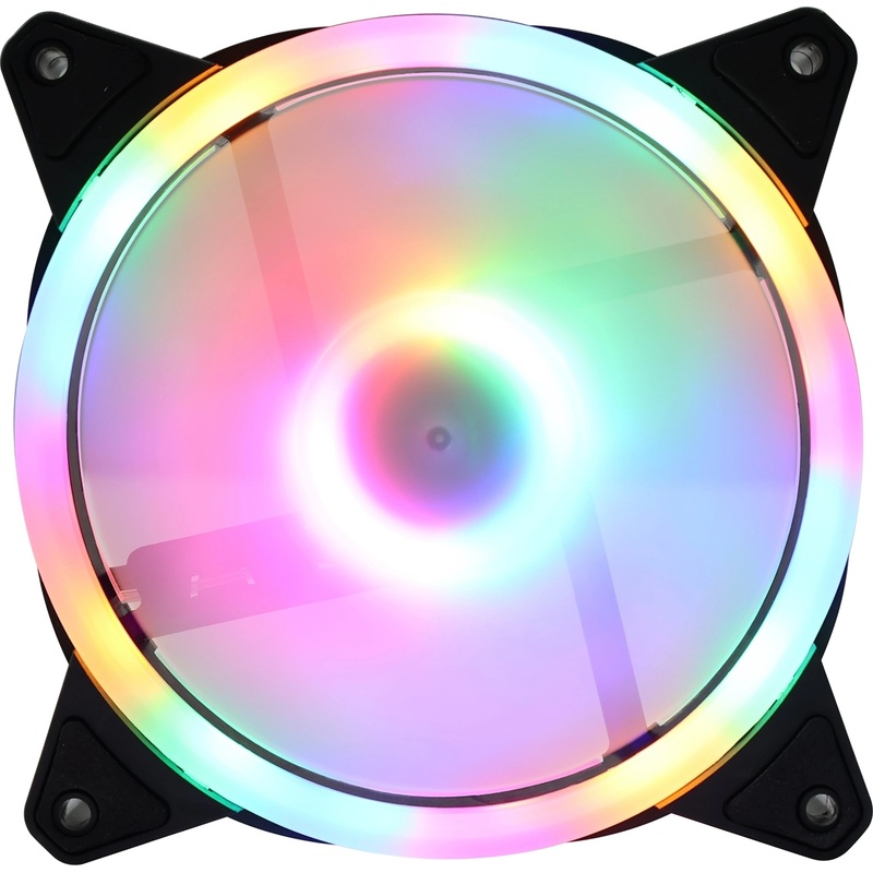 Изображение товара Вентилятор для компьютера GMNG 120x120x25 мм RGB для охлаждения ПК