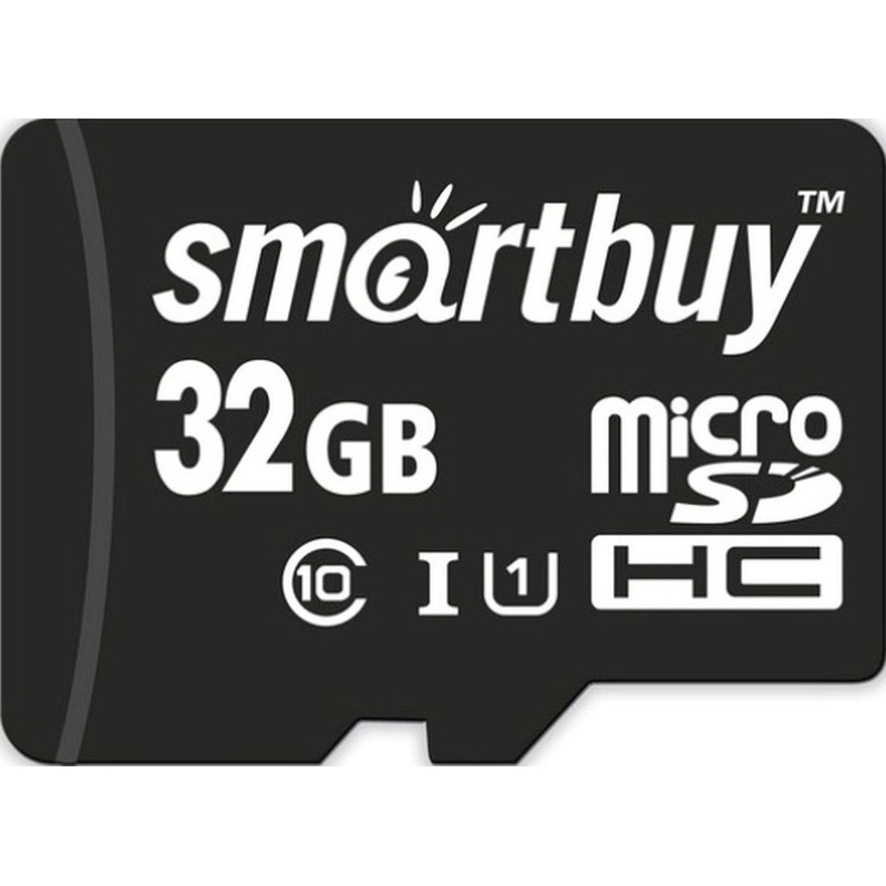 Изображение товара Карта памяти microSDHC 32 ГБ SmartBuy Class 10 UHS-I для планшета и смартфона