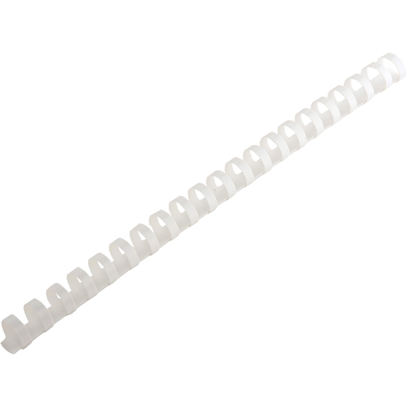 Изображение товара Пластиковые пружины для переплета Attache Economy 16 мм белые 100 штук