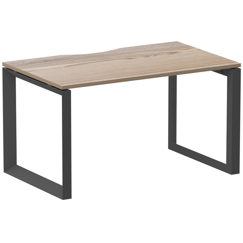 Изображение товара Стол прямой Аргентум НТМП.О-120 (дуб сафари/антрацит, 1200х730х750 мм)