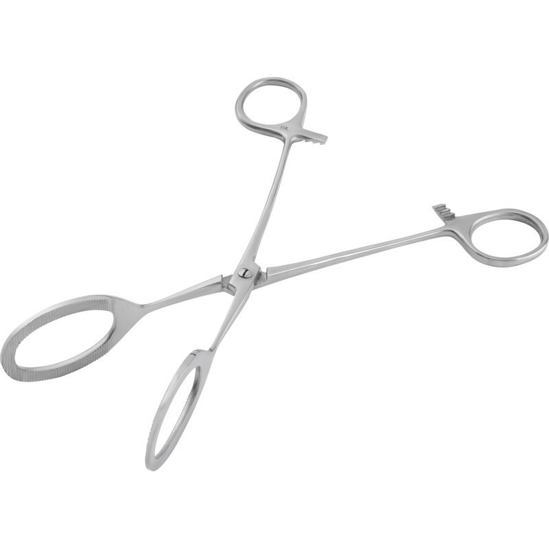 Изображение товара Зажим для желчного пузыря общехирургический прямой 210 мм из медицинской стали