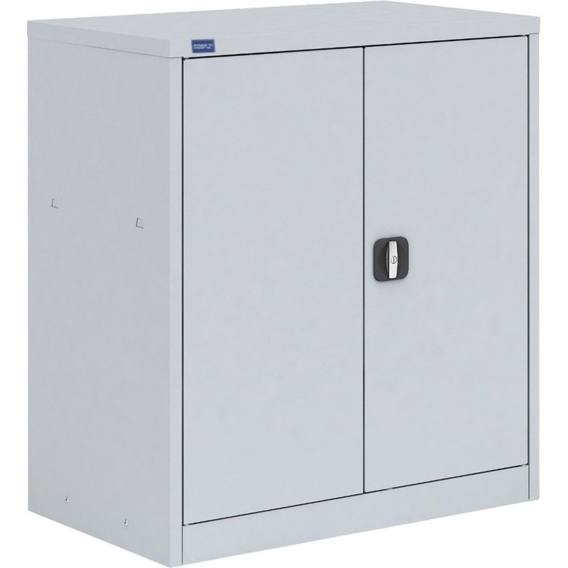 Изображение товара Металлический архивный шкаф ШАМ-0.5/920, серый, 832x920x450 мм, замок