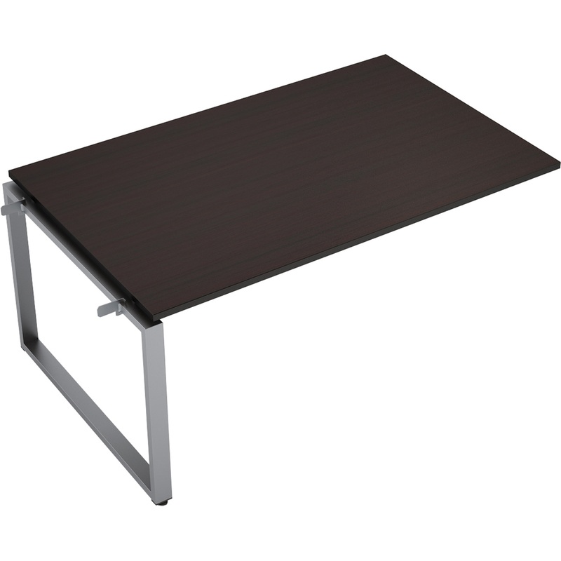 Изображение товара Элемент стола для переговоров Avance 6МПС-О.601 венге алюминий матовый 1000х1000х750 мм