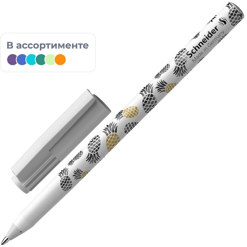 Изображение товара Ручка шариковая неавтоматическая Schneider Tops 505 F Light Tropical синяя (толщина линии 0.4 мм)