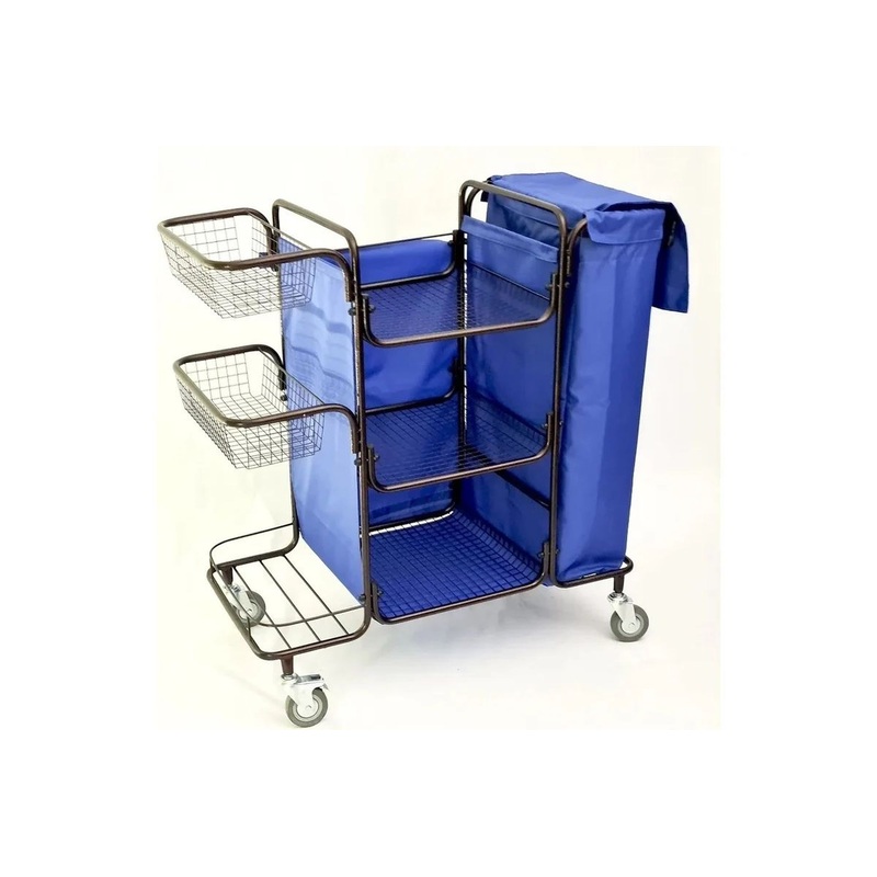 Изображение товара Уценка. Тележка ТГР1 ОЛДАК д/горн.унив.разб.синий(василёк) 51х105х112(В) кол.100мм