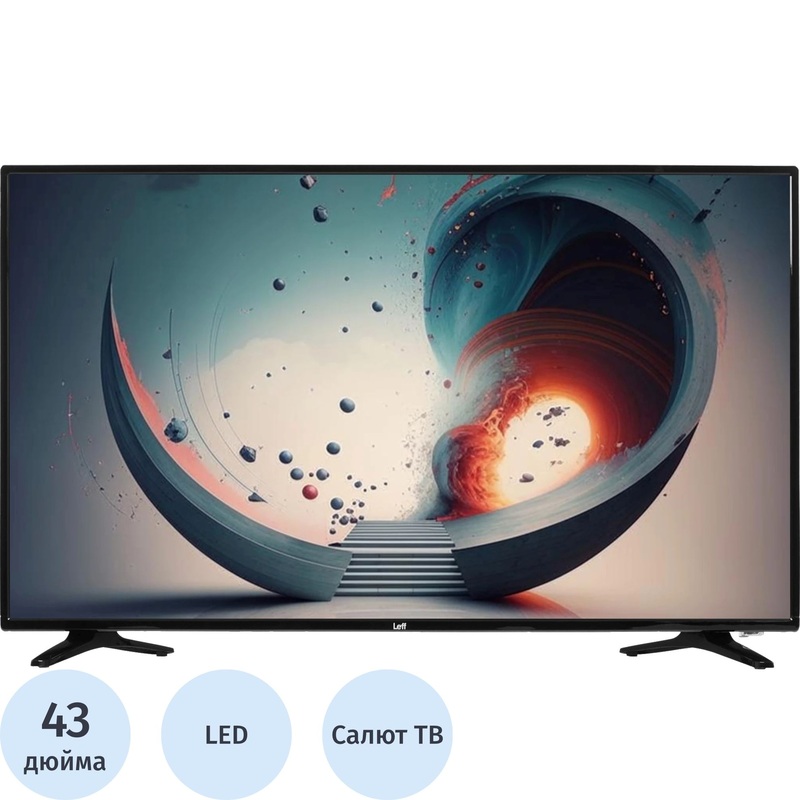 Изображение товара Телевизор 43'' Leff 43F690T Full HD Smart WIFI HDMI USB