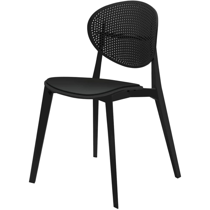 Изображение товара Обеденный стул Sheffilton SHT-S111-P черный пластик стильный и прочный