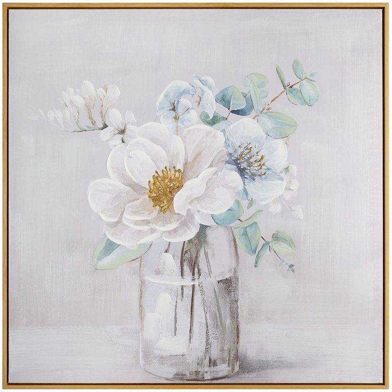 Изображение товара Картина на холсте Tomas Stern 81002 70х70 см с цветочными мотивами