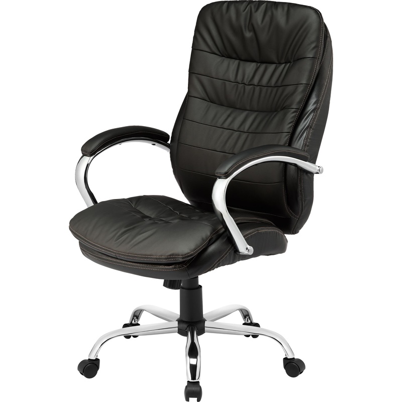 Изображение товара Офисное кресло для руководителя Easy Chair EChair-515 RT черное из искусственной кожи