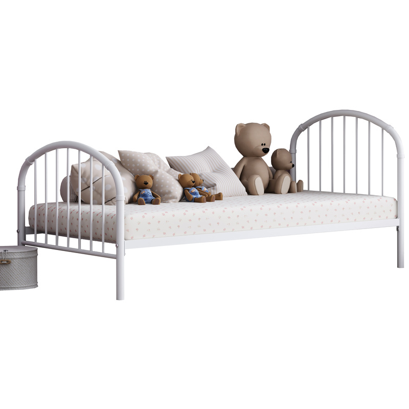 Изображение товара Кровать металлическая одноярусная Эвора-1 (белый, 950х1980х958 мм)