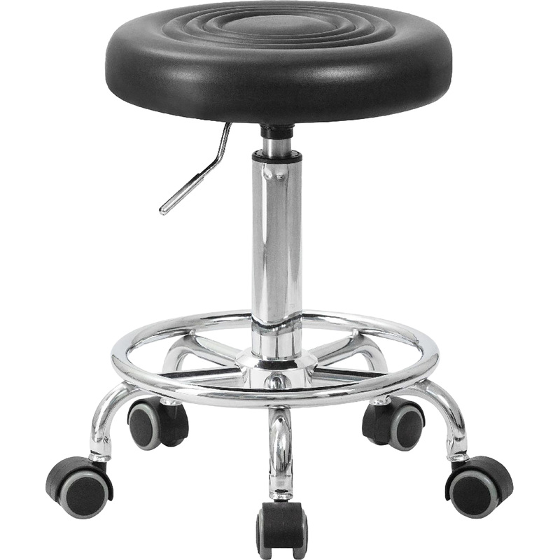Изображение товара Табурет лабораторный Dobrin Billy чёрный (искусственная кожа/металл)