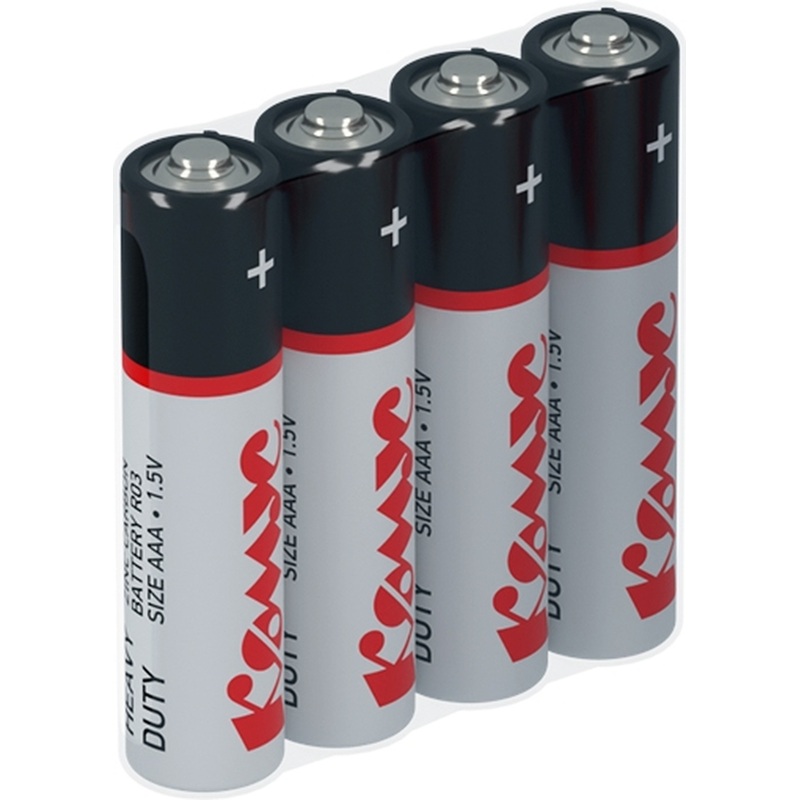 Изображение товара Батарейки AAA мизинчиковые Комус 4 шт для пультов часов и весов