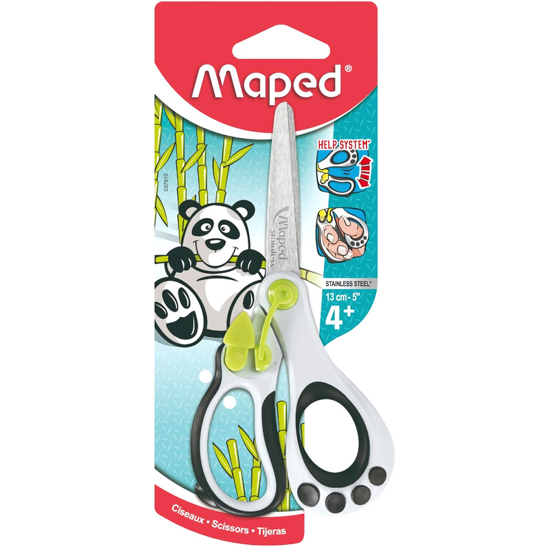 Изображение товара Детские ножницы Maped Koopy 130 мм безопасные универсальные с автоматическим механизмом