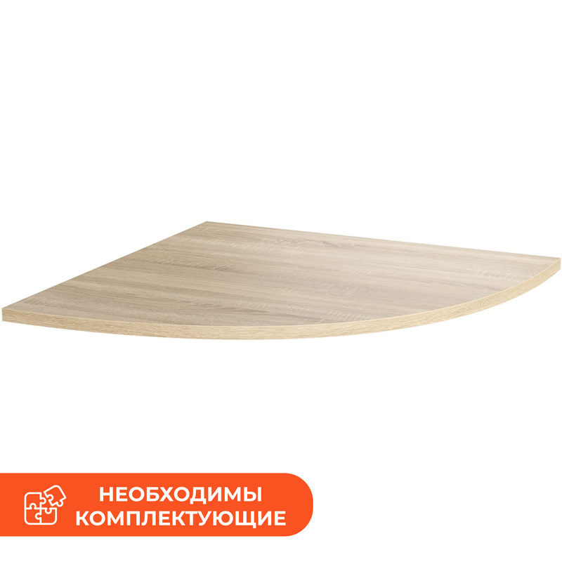 Изображение товара Приставка малая Комус Мебель Easy to lead Easy One дуб сонома 730x730x22