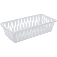 Корзина для хранения Keeplex Light XS 0.7 л белая 195x100x50 мм