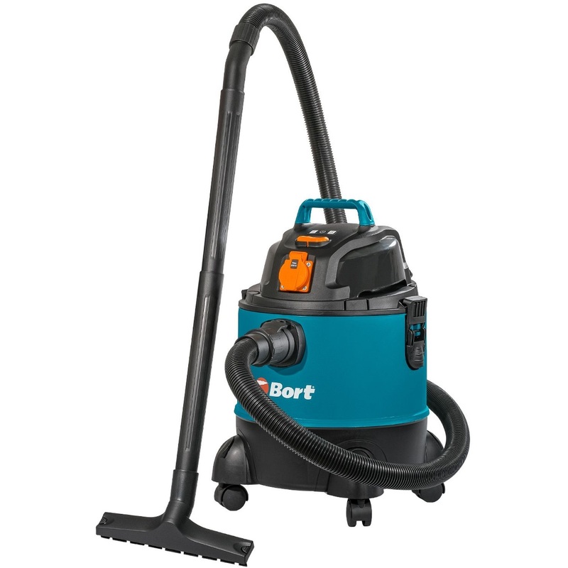 Изображение товара Профессиональный строительный пылесос Bort BSS-1220-Pro 1250 Вт влажная сухая уборка