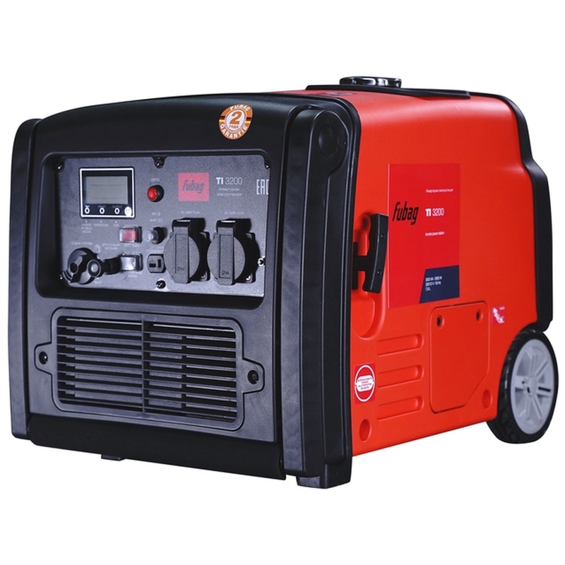 Изображение товара Бензиновый инверторный генератор Fubag TI 3200 для дачи и стройки