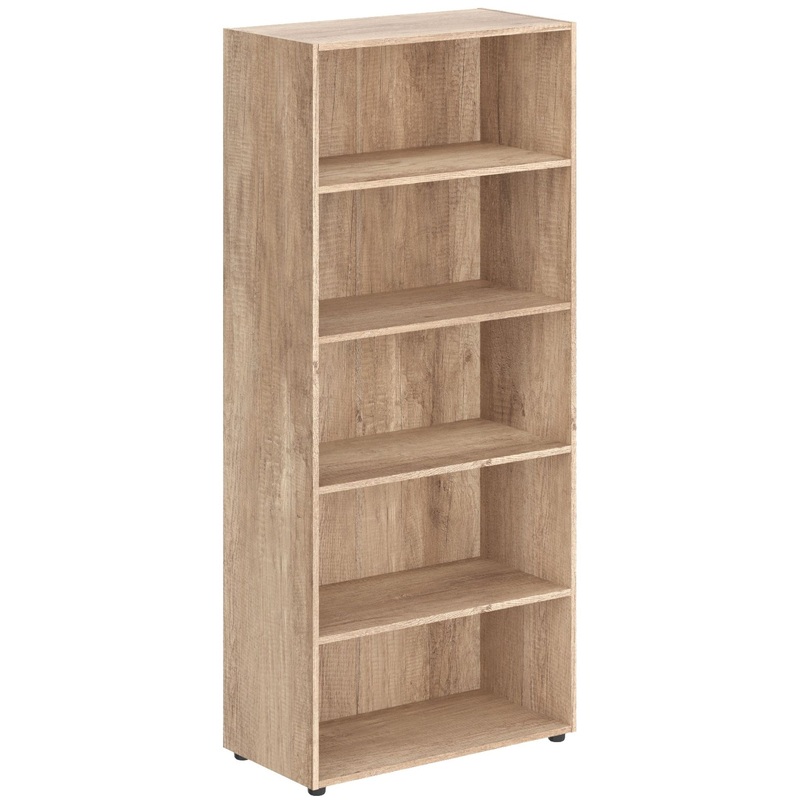 Изображение товара Высокий шкаф для документов Torr дуб каньон 850x430x1930 мм