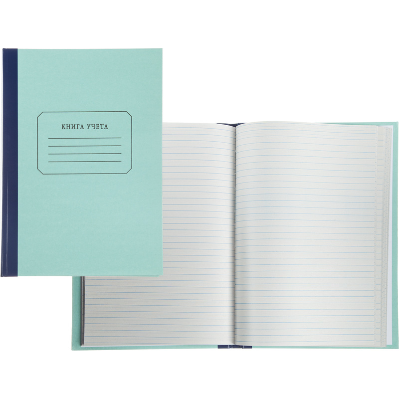 Изображение товара Книга учета 96 листов А4 в линейку на сшивке Attache