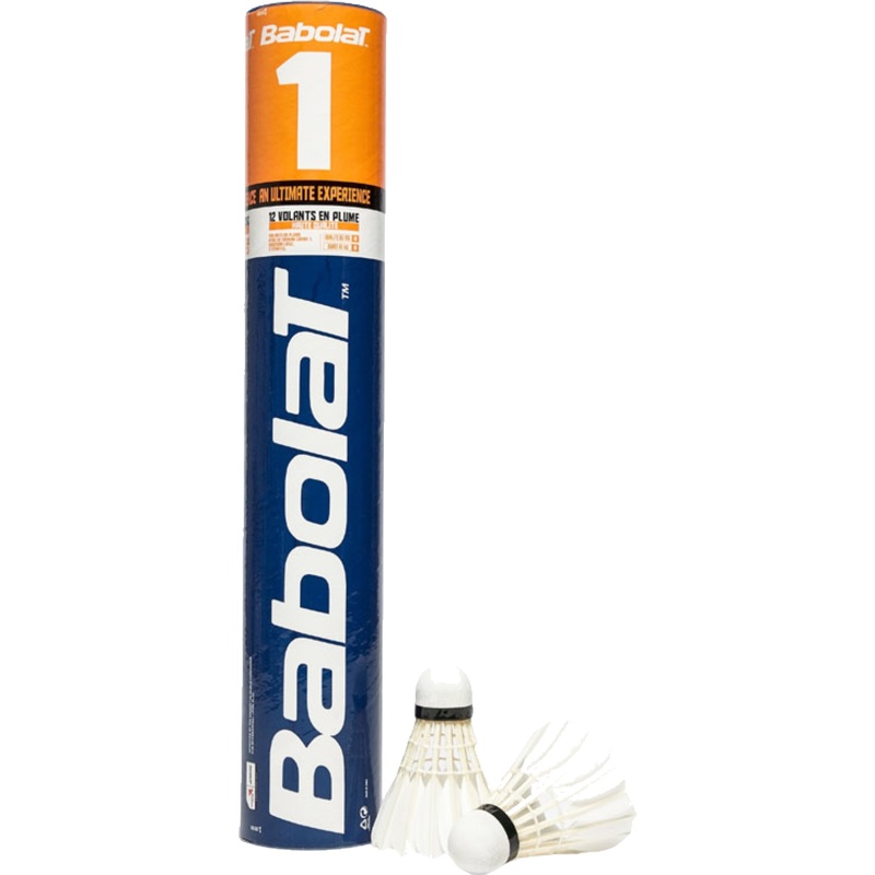 Изображение товара Набор воланов для бадминтона Babolat 12 штук профессиональный набор пера