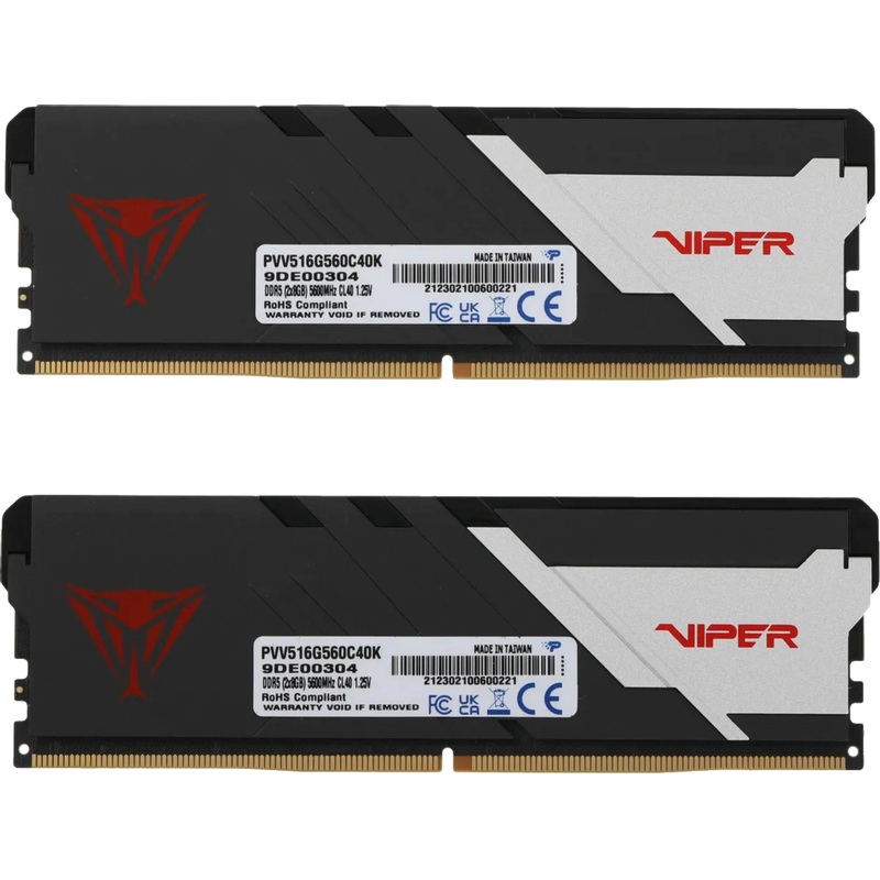 Изображение товара Модуль памяти Patriot Memory PVV516G560C40K DDR5 16 ГБ, 2x8 ГБ