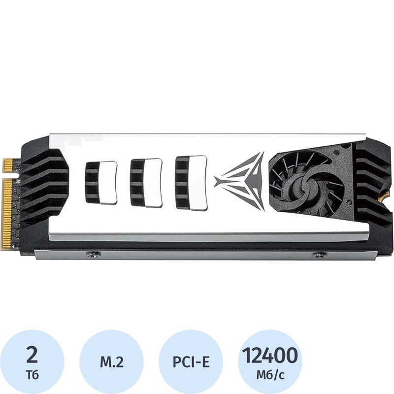 Изображение товара Patriot Viper 2 ТБ SSD M.2 PCI-E TLC с вентилятором и NVMe