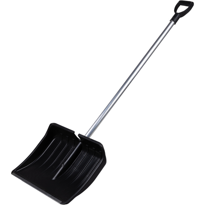 Изображение товара Лопата для уборки снега РусТрейд с черенком 110 см